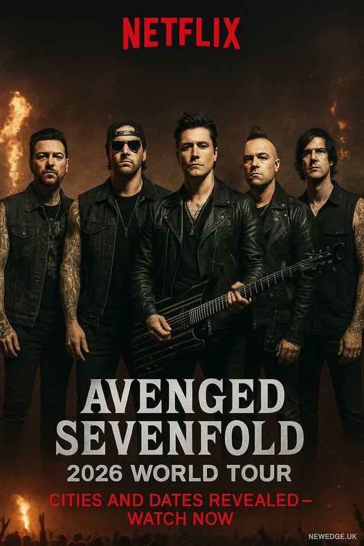 Avenged Sevenfold Announces 2026 World Tour – Cities and Dates Revealed