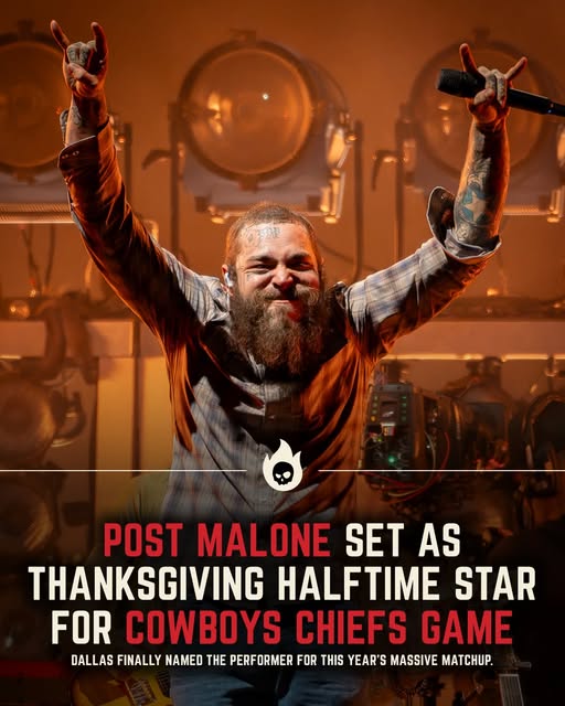 The Dallas Cowboys just announced who will take the stage for their Thanksgiving Day halftime show when they face the Kansas City Chiefs — and the hype is already taking over the Posty fanbase.